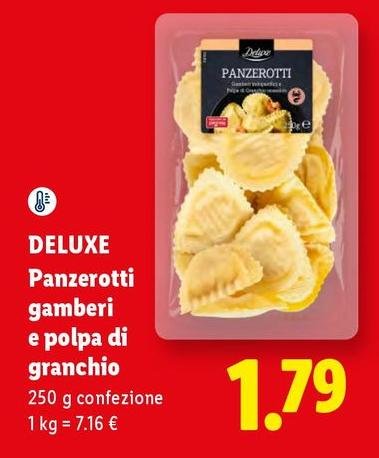 Deluxe - Panzerotti Gamberi E Polpa Di Granchio