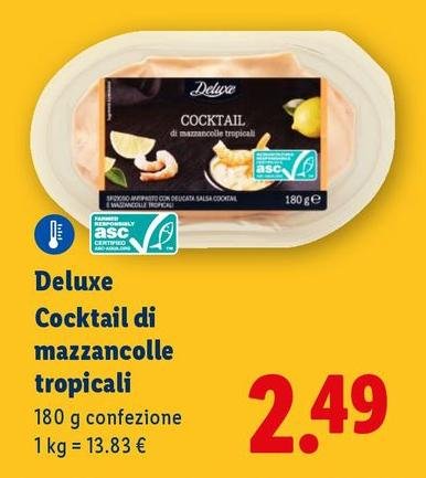 Deluxe - Cocktail Di Mazzancolle Tropicali