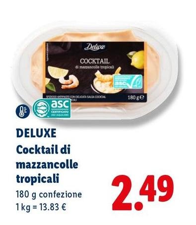 Deluxe - Cocktail Di Mazzancolle Tropicali