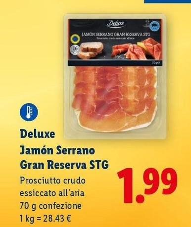 Deluxe - Jamón Serrano Gran Reserva STG