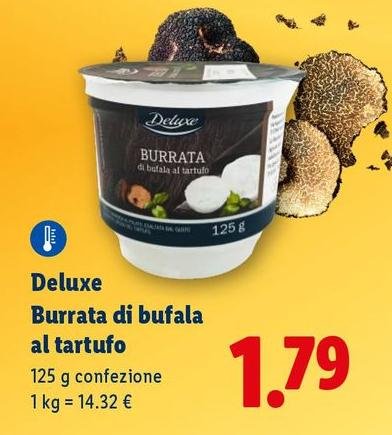 Deluxe - Burrata Di Bufala Al Tartufo