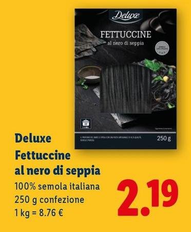 Deluxe - Fettuccine Al Nero Di Seppia