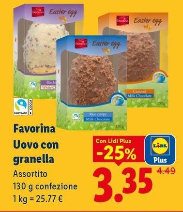 Favorina - Uovo Con Granella