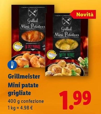 Grillmeister - Mini Patate Grigliate