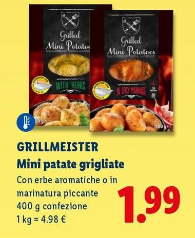 Grillmeister - Mini Patate Grigliate