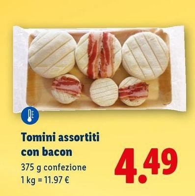 Tomini -  Assortiti Con Bacon