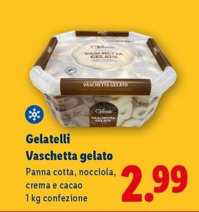 Gelatelli -  Vaschetta Gelato