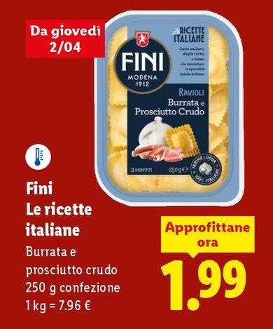 Fini - Le Ricette Italiane