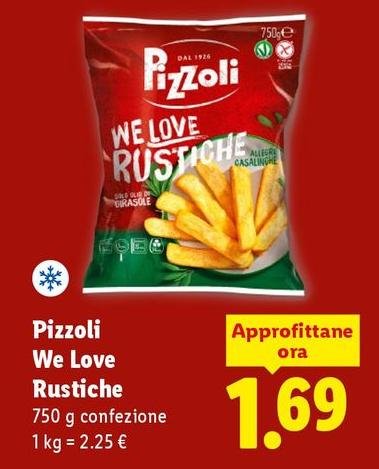 Pizzoli - We Love Rustiche