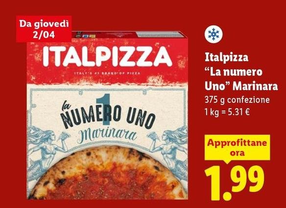Italpizza -  "La Numero Uno" Marinara