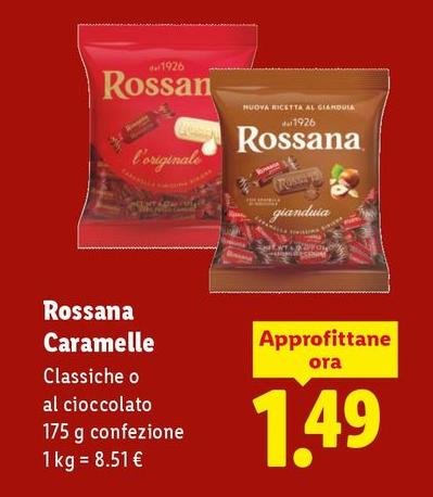 Rossana - Caramelle