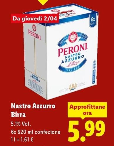 Peroni - Nastro Azzurro Birra