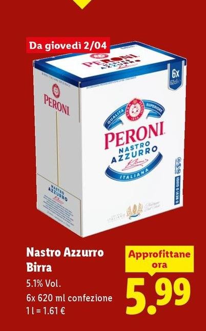 Peroni - Nastro Azzurro Birra