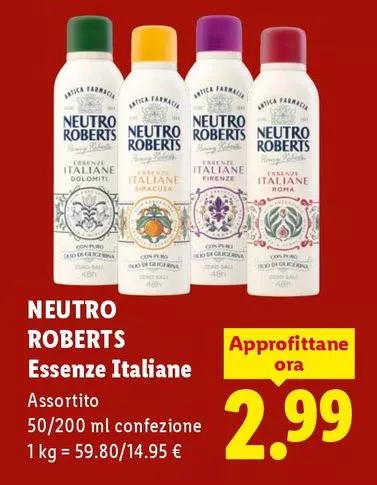 Neutro Roberts - Essenze Italiane