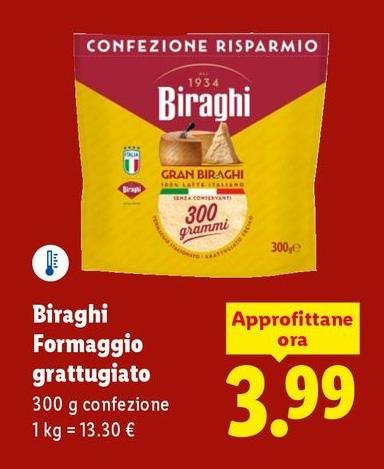 Biraghi - Formaggio Grattugiato