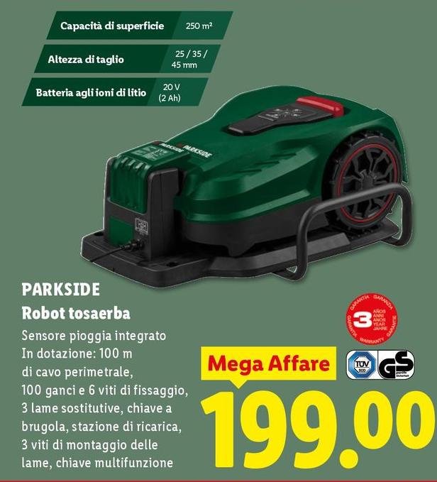 Parkside - Robot Tosaerba