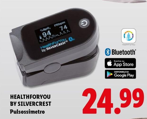 Healthforyou By Silvercrest - Pulsossimetro