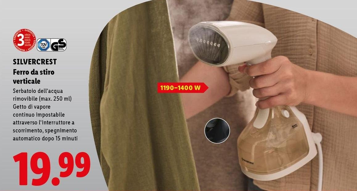 Silvercrest - Ferro Da Stiro Verticale