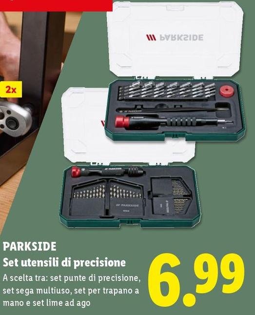 Parkside - Set Utensili Di Precisione