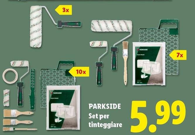 Parkside - Set Per Tinteggiare