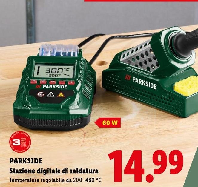 Parkside - Stazione Digitale Di Saldatura