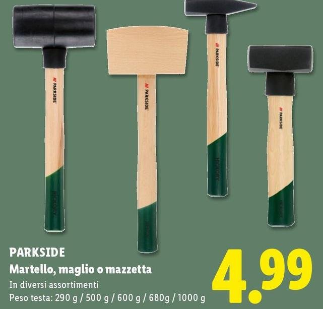 Parkside - Martello, Maglio O Mazzetta