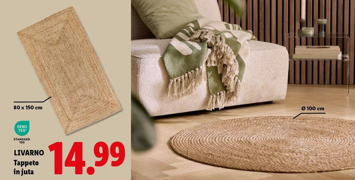 Livarno - Tappeto In Juta