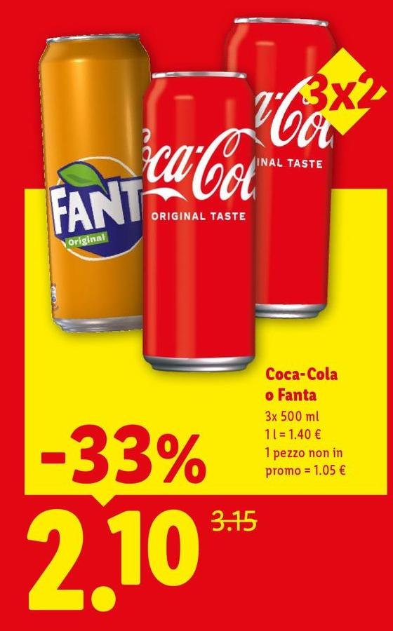 Coca-Cola O Fanta