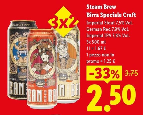 Steam Brew - Birra Speciale Craft