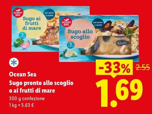 Ocean Sea - Sugo Pronto Allo Scoglio O Ai Frutti Di Mare