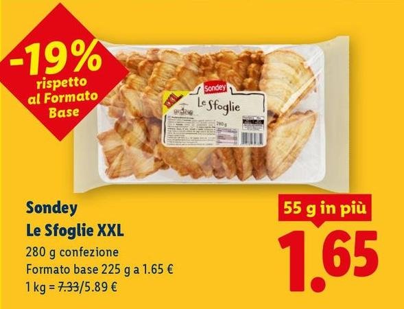 Sondey - Le Sfoglie Xxl