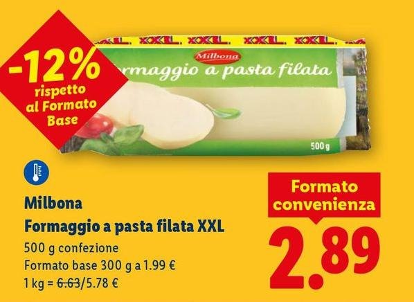 Milbona - Formaggio A Pasta Filata Xxl