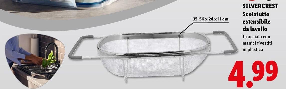 Silvercrest - Scolatutto Estensibile Da Lavello
