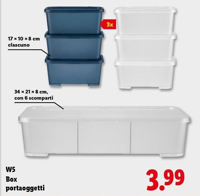 W5 -  Box Portaoggetti