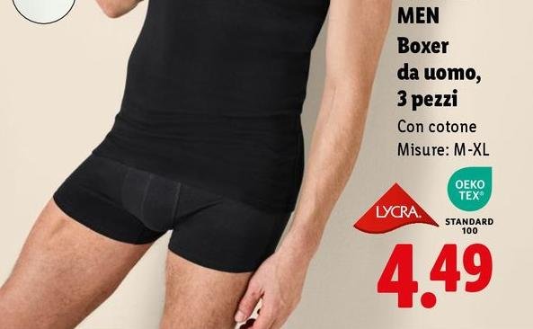 Esmara - Men Boxer Da Uomo, 3 Pezzi