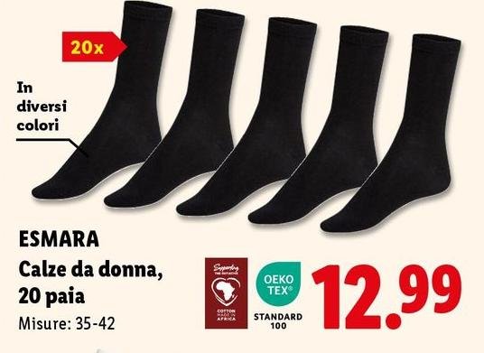 Esmara - Calze Da Donna, 20 Paia