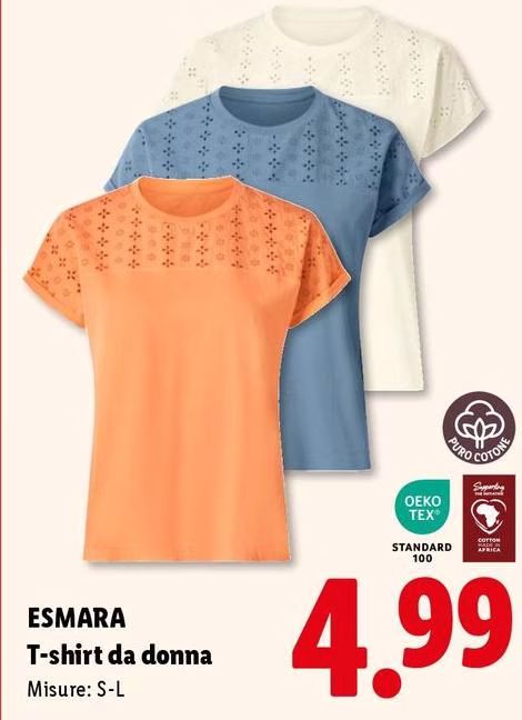 Esmara - T-shirt Da Donna