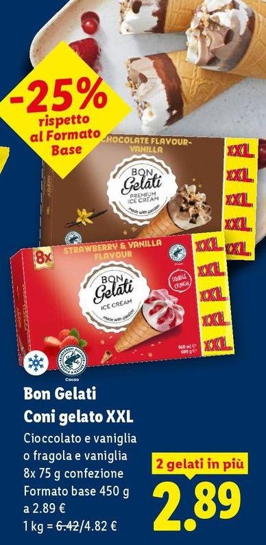Purina - Bon Gelati Coni Gelato Xxl