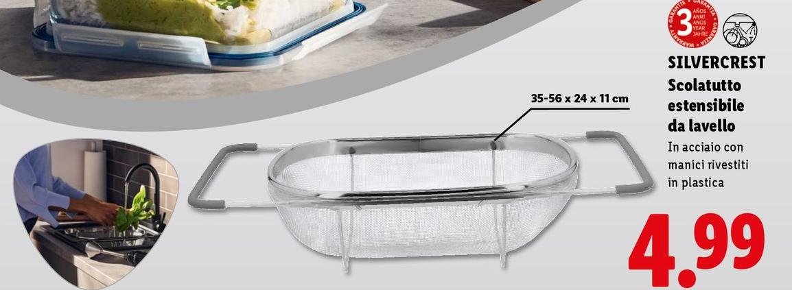 Silvercrest - Scolatto Esteinsible Da Tavello