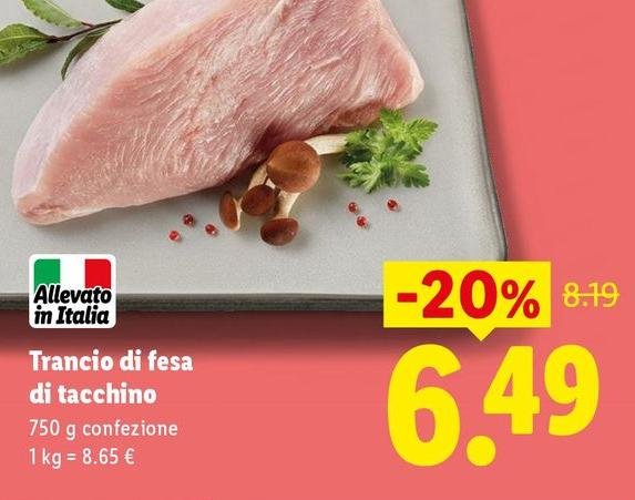 Trancio Di Fesa Di Tacchino