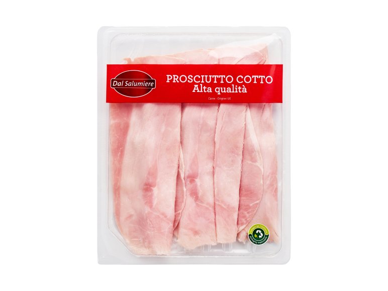 Prosciutto cotto affettato