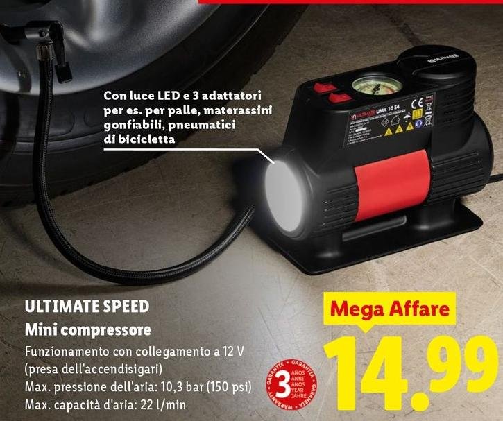 Ultimate Speed - Mini Compressore
