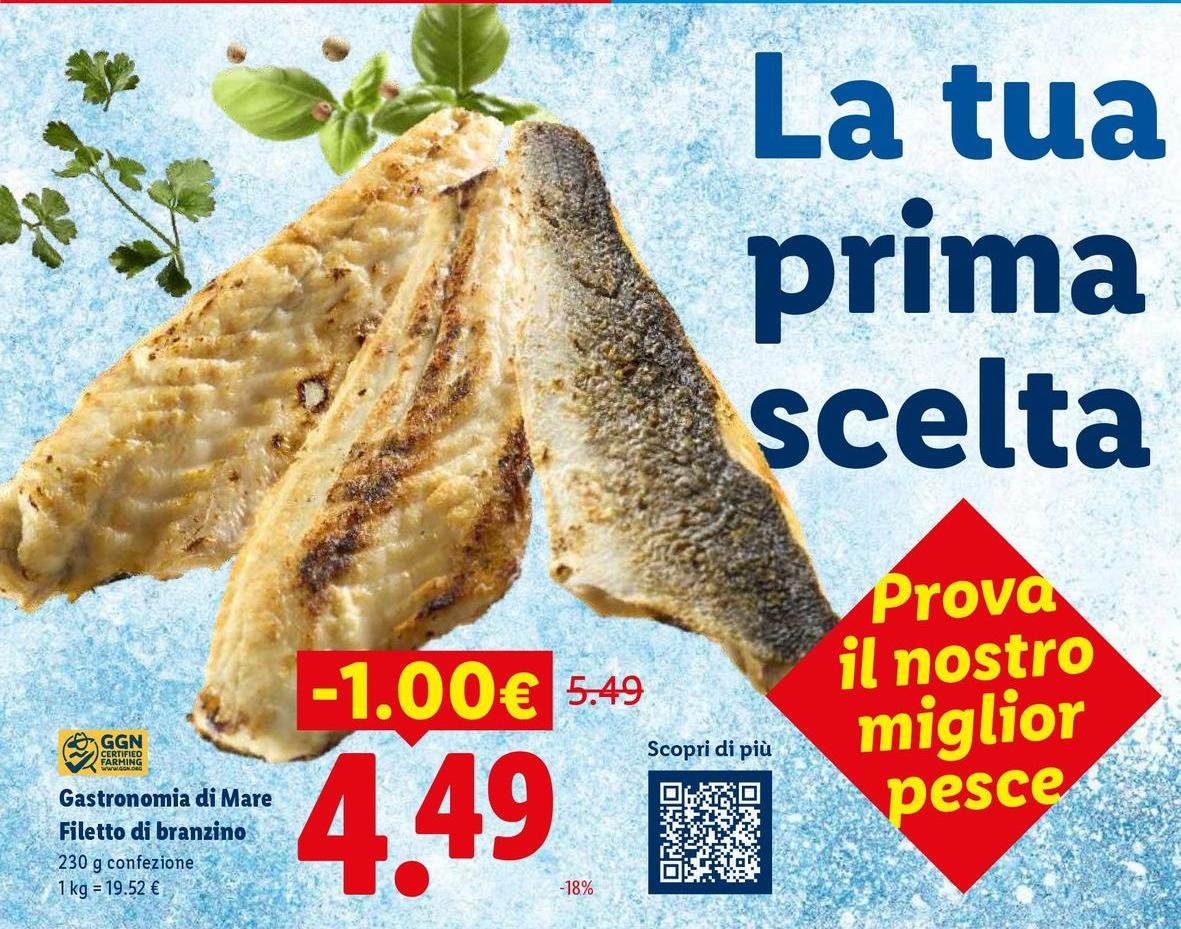 Gastronomia Di Mare - Filetto Di Branzino