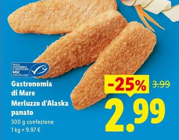 Gastronomia Di Mare - Merluzzo D'Alaska Panato