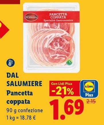 Dal Salumiere - Pancetta Coppata