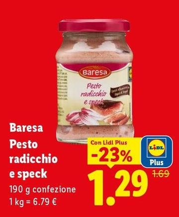 Baresa - Pesto Radicchio E Speck