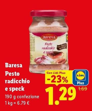 Baresa - Pesto Radicchio E Speck