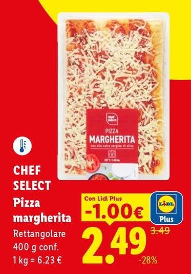Chef Select - Pizza Margherita