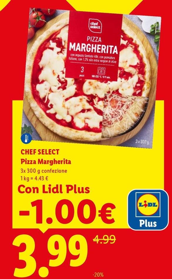 Chef Select - Pizza Margherita