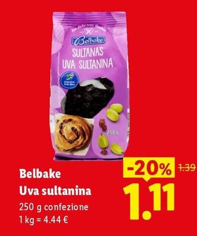Belbake - Uva Sultanina